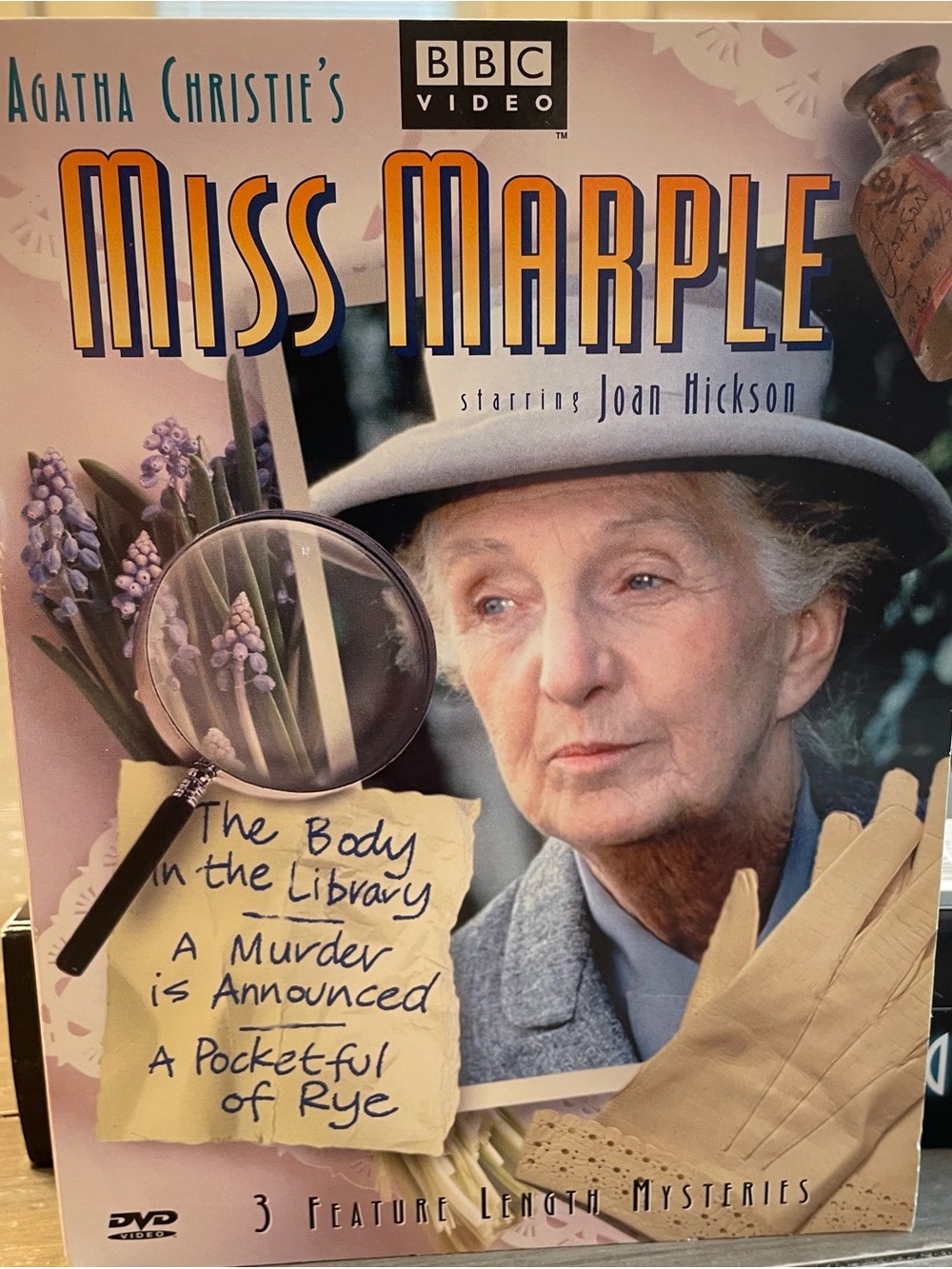 Agatha Christie's Miss Marple DVDs: 3 Feature Length Mysteries